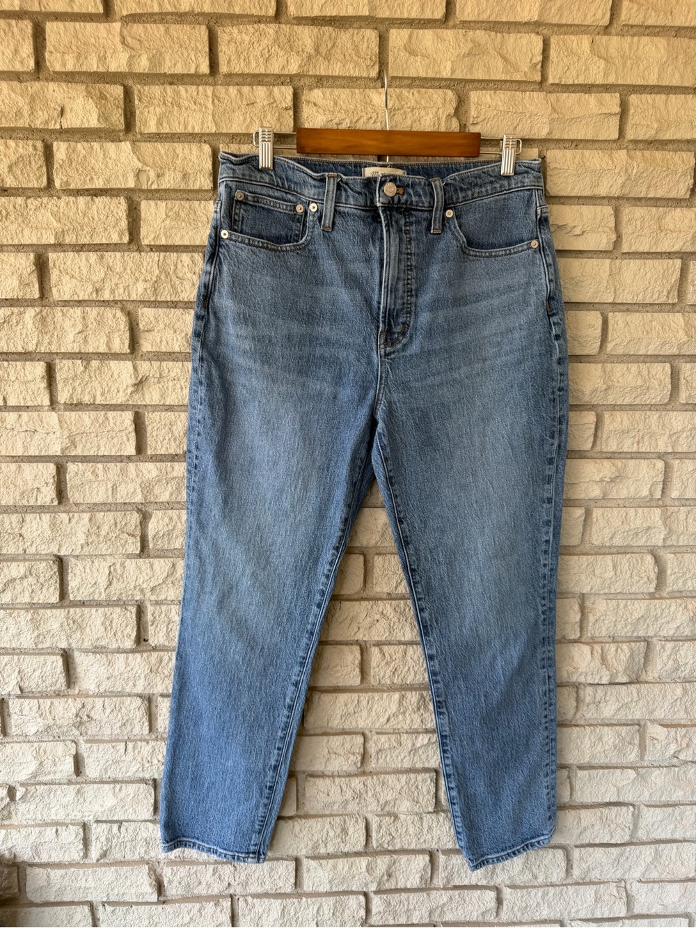 Madewell The Perfect Vintage Straight Medium Wash Jeans size 30
